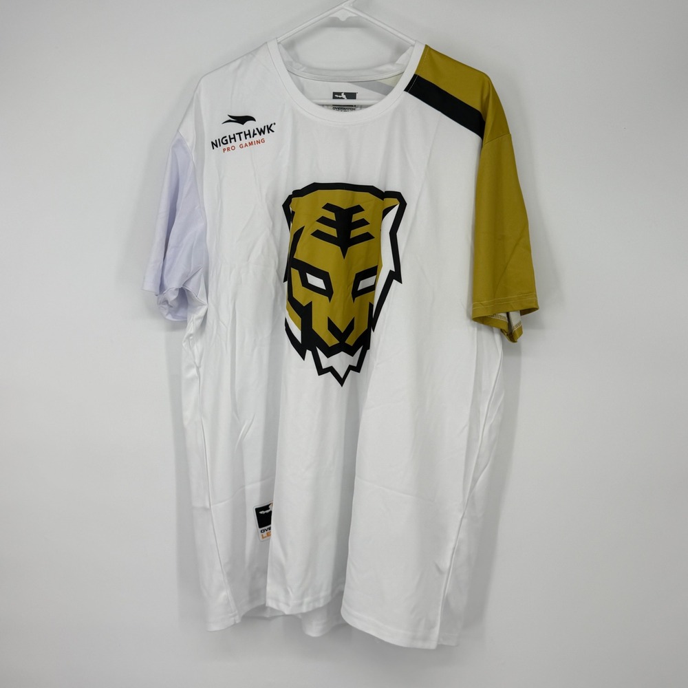Overwatch League Seoul‎ Dynasty Jersey Mens 2XL White Nighthawk Pro Gaming Tiger